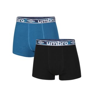 UM 2409 boxery pánské černé s tyrkysem, tyrkysové 2Pack