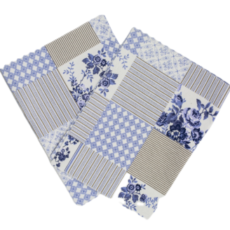 QK-050 prostírání 2pack modrotisk 2